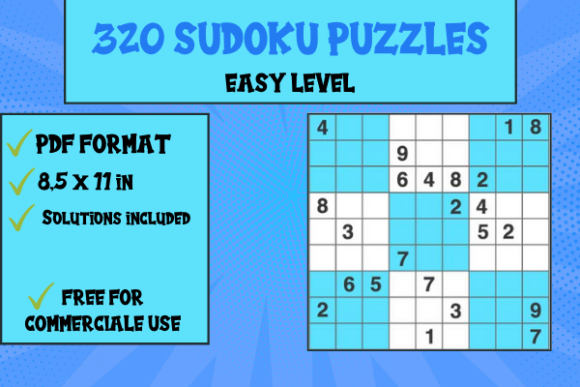 320 Sudoku Grid Easy Level 9X9: A Practical Guide for KDP Success
