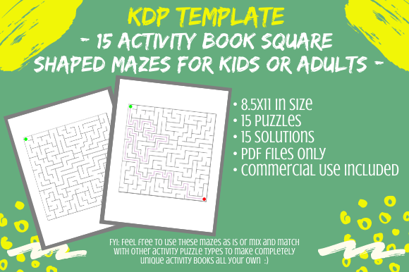 Evaluating 15 Square Mazes for KDP Activity Books as a Publishing Asset