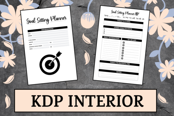 Evaluating the Goal Setting Planner KDP Interior for Low Content Publishing