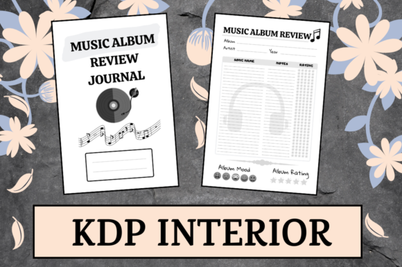 Evaluating the Music Album Review Journal KDP Interior for Low-Content Publishing