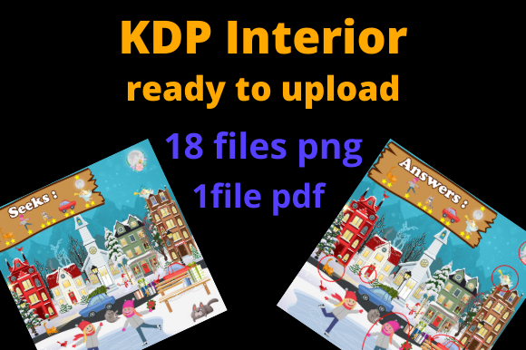 KDP Search and Find Ready Design: Streamlining Christmas Book Creation
