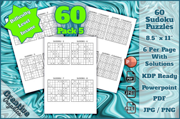Mastering High-Difficulty Logic: A Comprehensive Guide to the Sudoku 60 Puzzle Insane Pack 5 Template