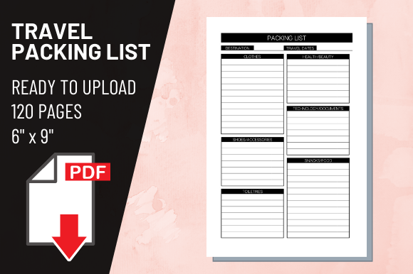 Strategic Implementation of the KDP Interior Travel Packing List for Low-Content Publishing