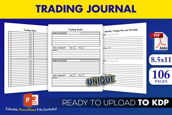 Trading Journal Trade Log KDP Interior: A Strategic Asset for Publishers and Traders