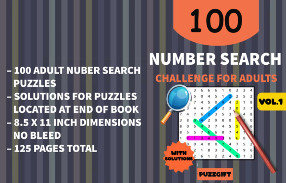 Why the Number Search Puzzle Book with 100 Puzzles Is the Ultimate Brain Workout for Adults and Seniors